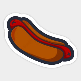 I just want a god dang Hot Dog! Sticker